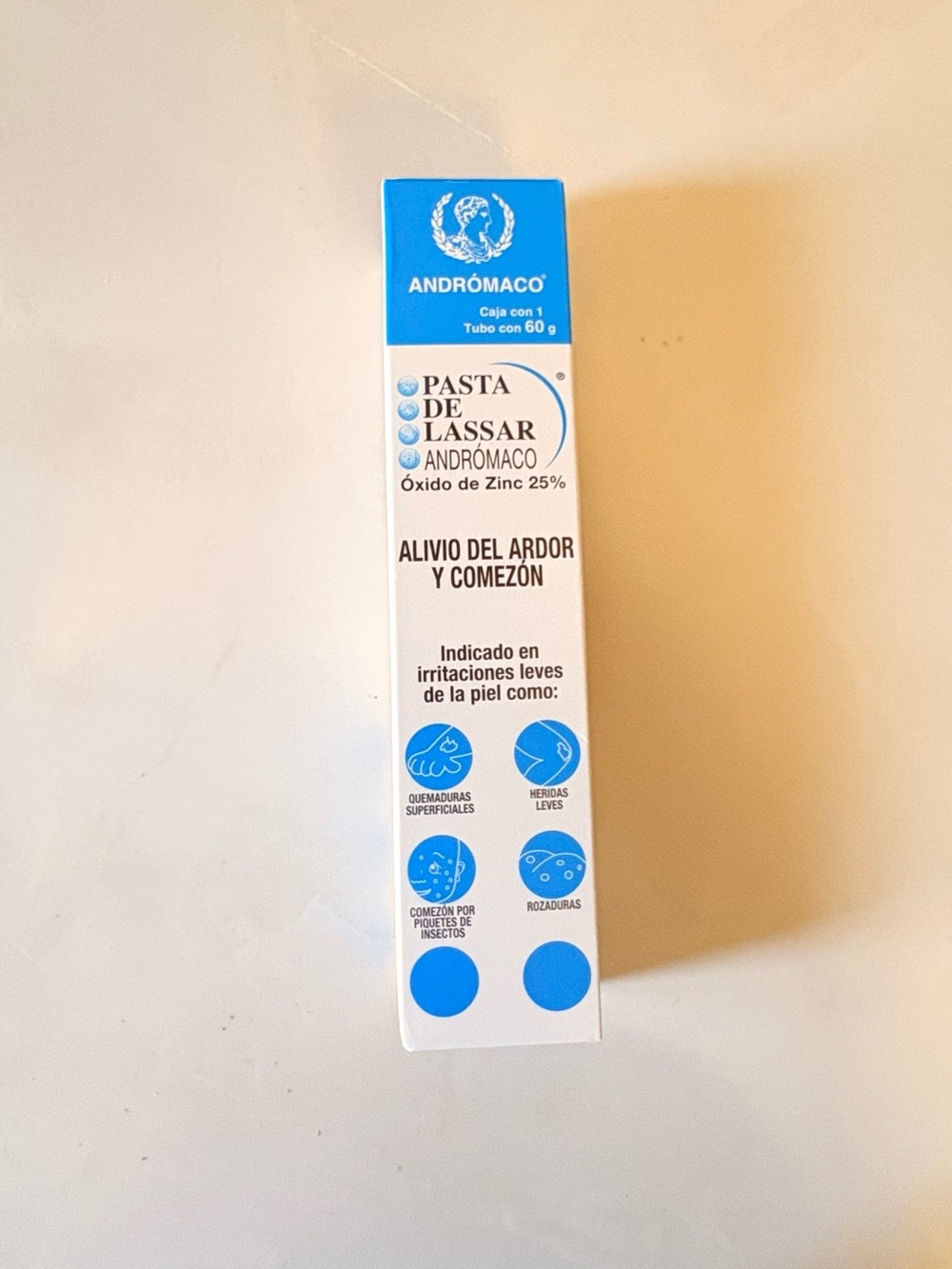 Pasta de Lassar Zinc Oxide 25%